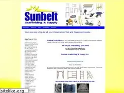 Sites similar to sunbeltscaffolding.net