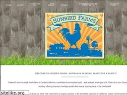 Sites similar to sunbirdfarms.com
