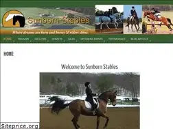Sites similar to sunbornstables.com