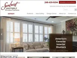 Sites similar to sunburstshuttersdetroit.com