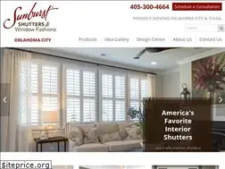 Sites similar to sunburstshuttersokc.com