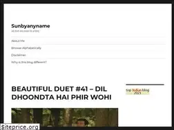 Sites similar to sunbyanyname.com