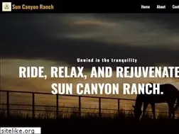 Sites similar to suncanyonranch.com