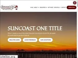 Sites similar to suncoastone.com