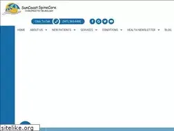 Sites similar to suncoastspinecare.com