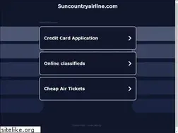 Sites similar to suncountryairline.com