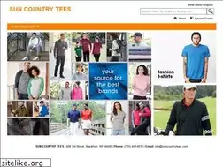 Sites similar to suncountrytees.com