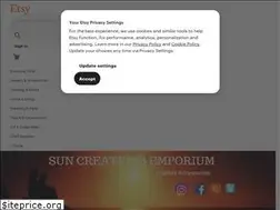 Sites similar to suncreationsemporium.etsy.com