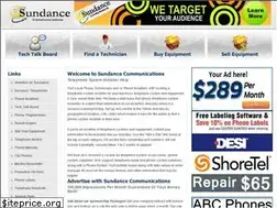 Sites similar to sundance-communications.com