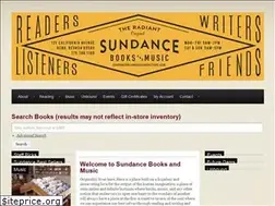 Sites similar to sundancebookstore.com