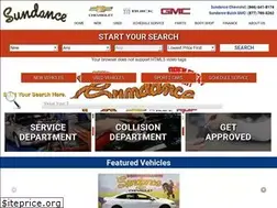 Sites similar to sundancechevy.com