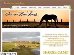 Sites similar to sundancehorseranch.com