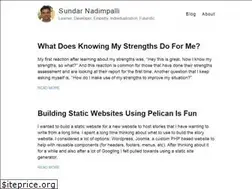 Sites similar to sundarnadimpalli.com