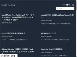 Sites similar to sunday-morning.app