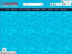 Sites similar to sunday-pools.de