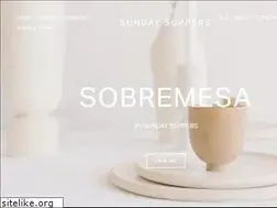 Sites similar to sunday-suppers.com