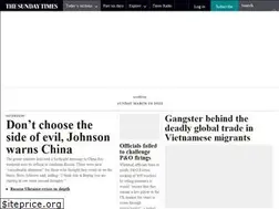 Sites similar to sunday-times.co.uk