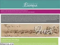 Sites similar to sundaybaroque.org