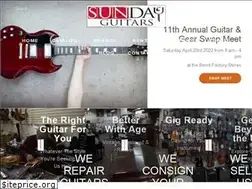 Sites similar to sundayguitars.com