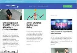 Sites similar to sundaymag.tv