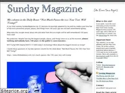 Sites similar to sundaymagazine.org