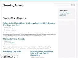 Sites similar to sundaynewscape.com