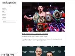 Sites similar to sundaypuncher.com