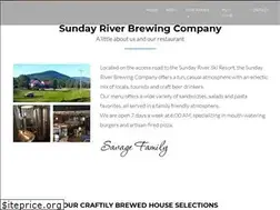Sites similar to sundayriverbrewingcompany.com
