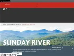 Sites similar to sundayrivergolfclub.com