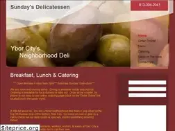 Sites similar to sundaysdelicatessen.com