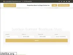 Sites similar to sundaysforever.com