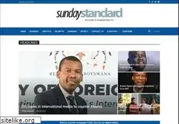 Sites similar to sundaystandard.info