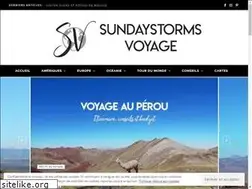 Sites similar to sundaystormsvoyage.fr
