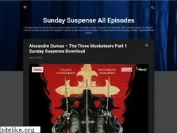 Sites similar to sundaysuspensefanclub.blogspot.com