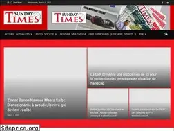Sites similar to sundaytimesmauritius.com
