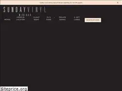 Sites similar to sundayvinyl.com