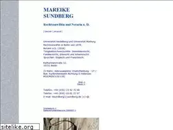 Sites similar to sundberg.de