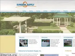 Sites similar to sundecksupply.com