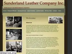 Sites similar to sunderlandleather.com