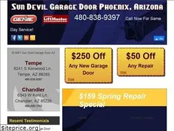 Sites similar to sundevilgaragedoorsaz.com