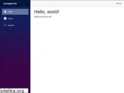 Sites similar to sundgaard.dk
