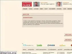 Sites similar to sundhedguide.com