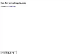 Sites similar to sundownersailsagain.com