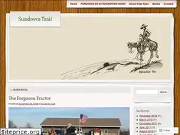 Sites similar to sundowntrailblog.com