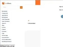 Sites similar to sunedison.in