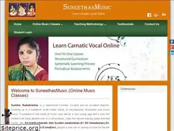 Sites similar to suneethasmusic.com