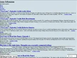 Sites similar to sunelehmann.com