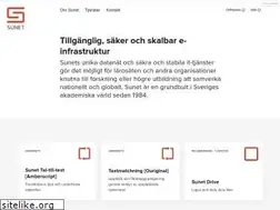 Sites similar to sunet.se
