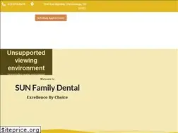 Sites similar to sunfamilydentalchattanooga.com