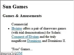 Sites similar to sungames.com